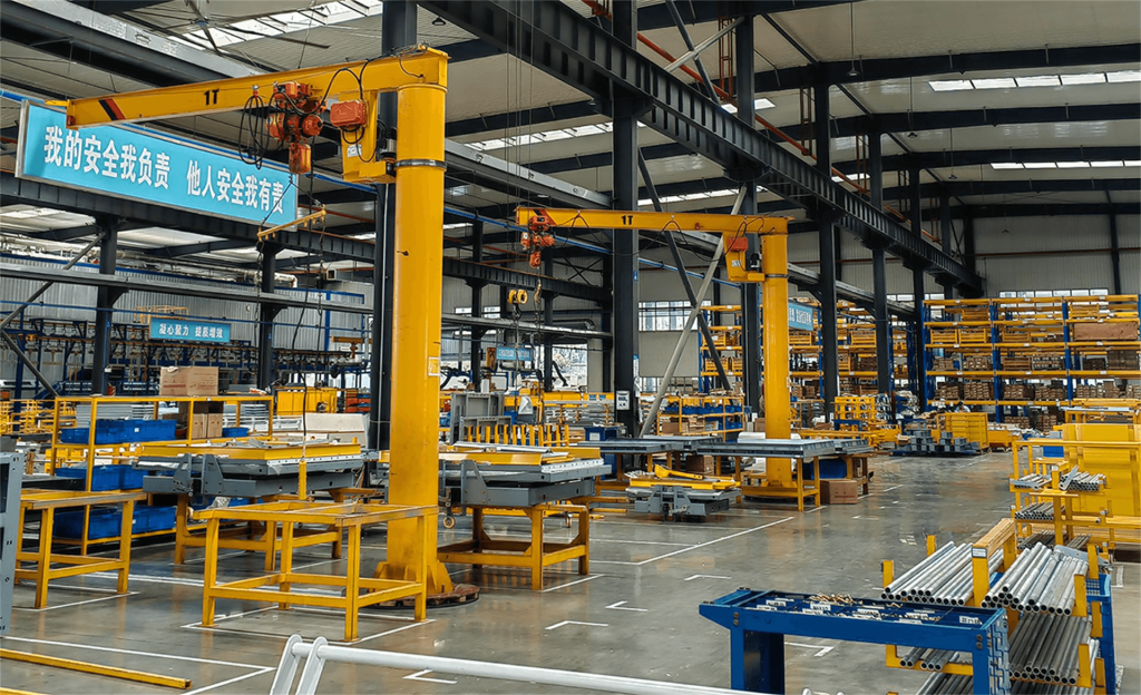 BZ Type Pillar Jib Crane for industrial lifting wall mounted jib crane