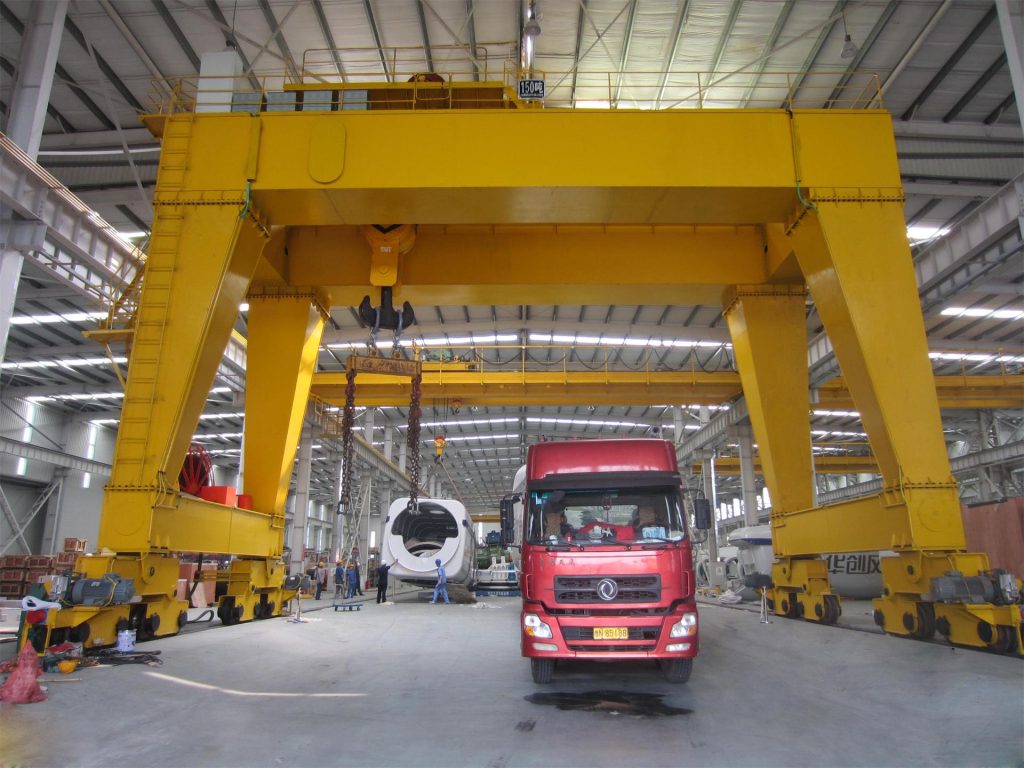 FEM-Compliant Gantry Crane for Heavy Industry