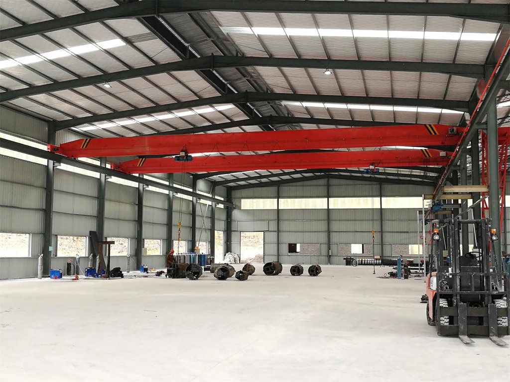 Single-Girder Overhead Crane for Workshops