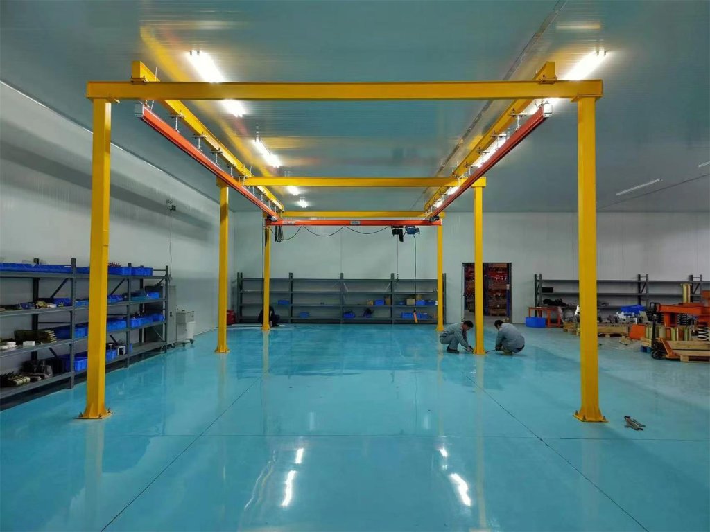 KBK Crane System for industrial material handlin kbk crane system