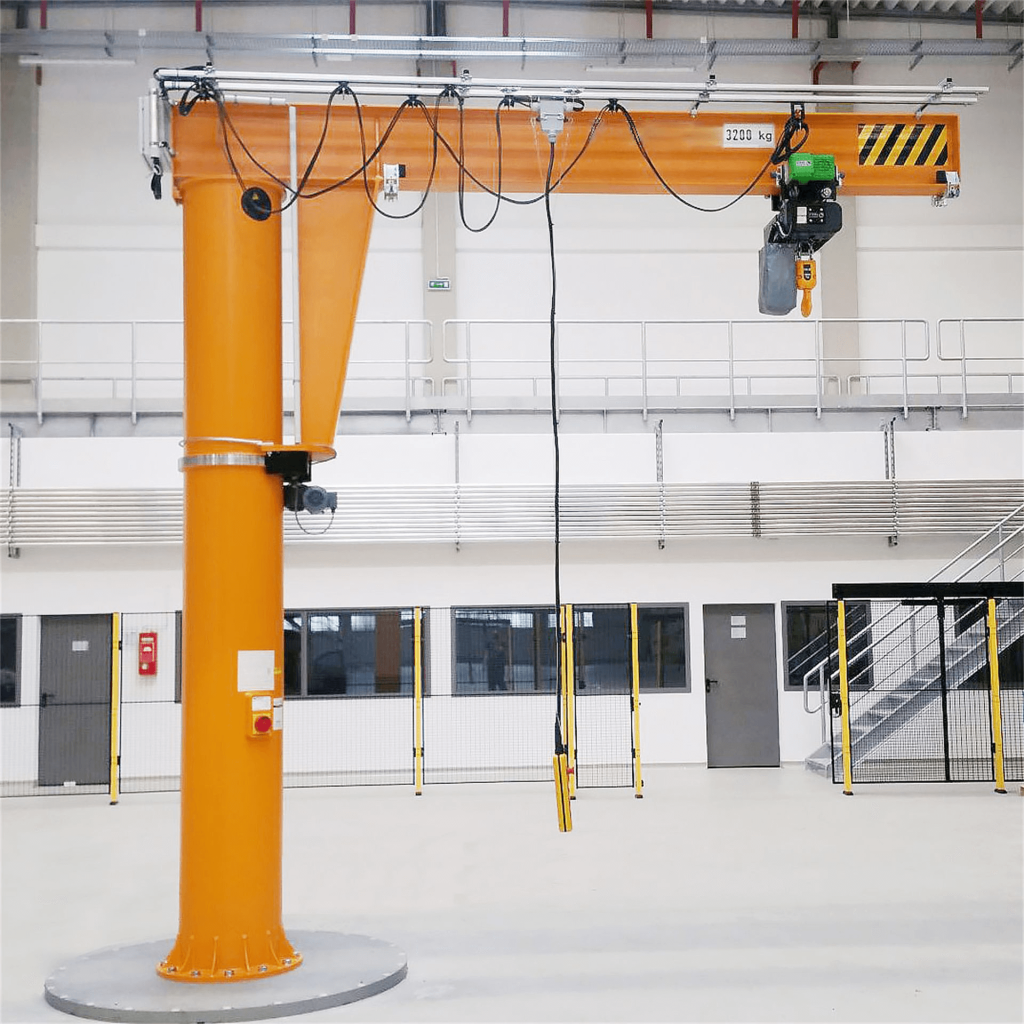 Smooth and safe operation of BZ Type Pillar Jib Crane jib of the crane