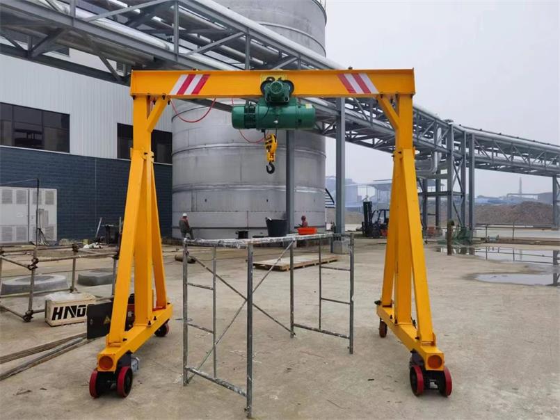 portable crane gantry 