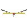 compact LX electric single girder suspension crane for small workshop