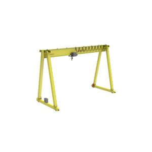 European Single-Beam Gantry Crane: Low-Headroom Lifting
