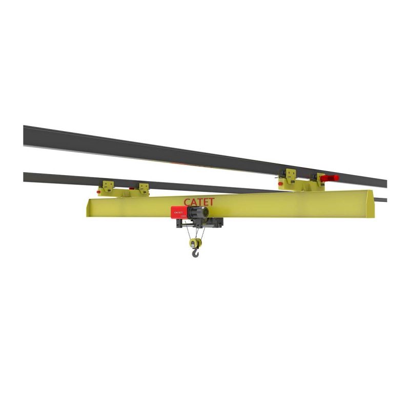 OEM LX electric single girder suspension crane for light load operation