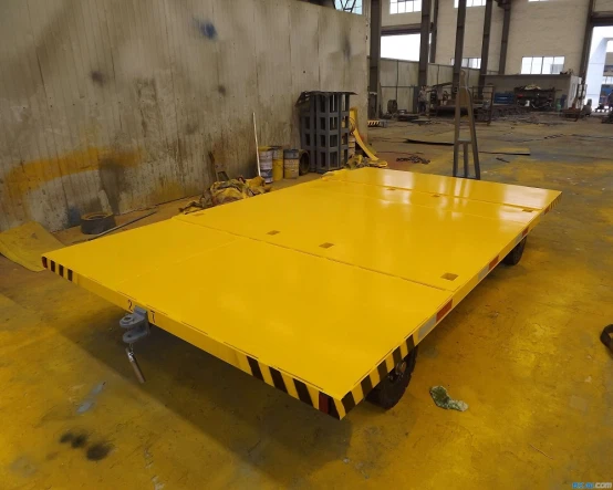 Mechanical traction unpowered transport vehicle