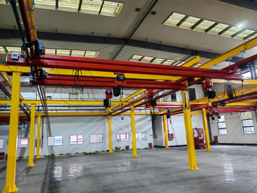Double Beam Suspension KBK Crane