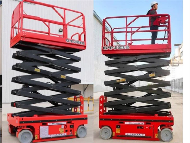SJYZ0.3T-6m Mobile Lifting Platform/Hydraulic climbing lift/aerial lift SJYZ0.3T-6m Mobile Lifting Platform/Hydraulic climbing lift/aerial lift