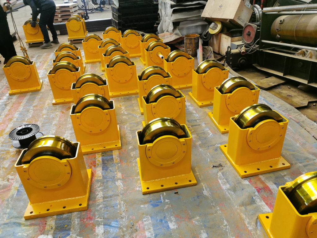 Double-girder crane wheels