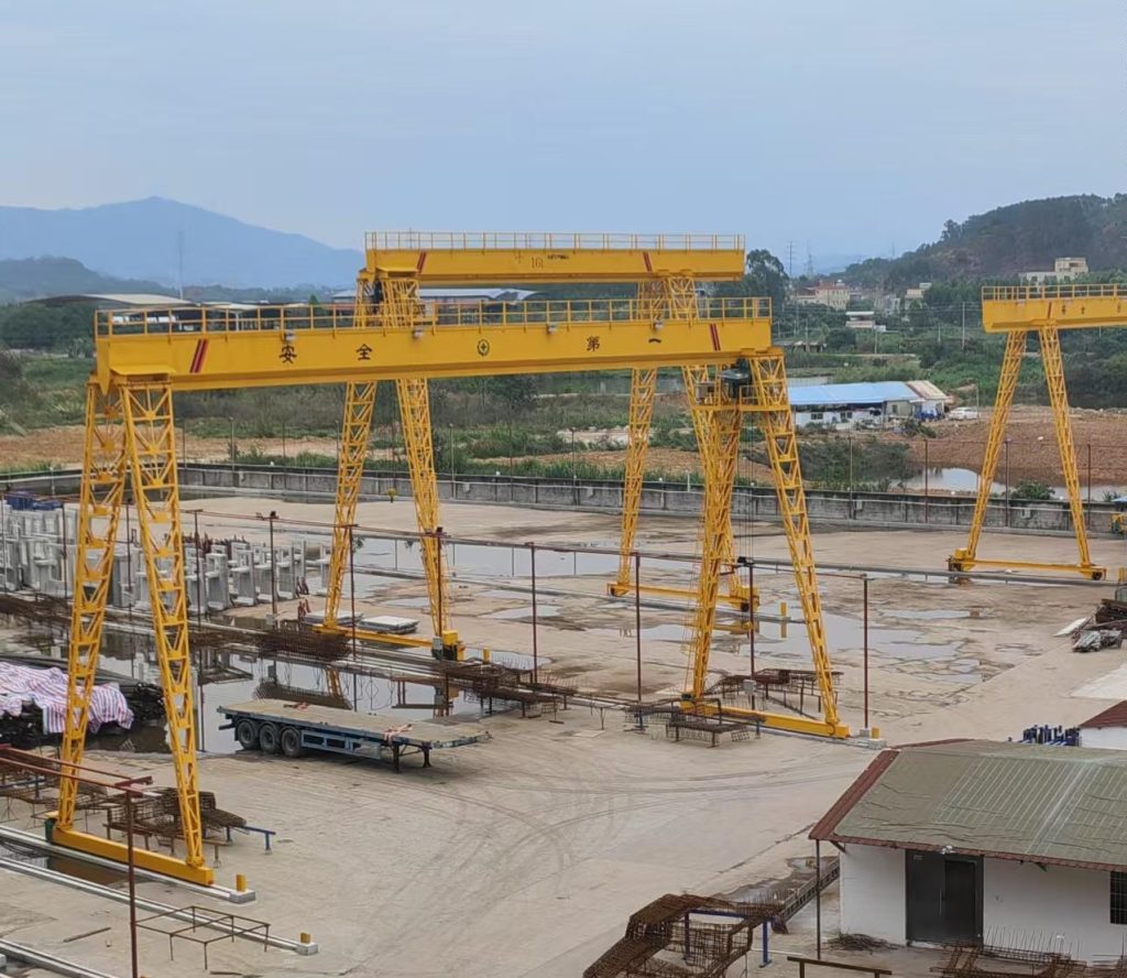 Single-girder gantry crane