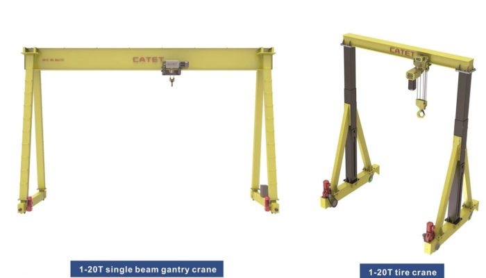 Portable gantry crane