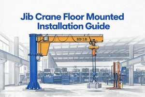 Jib Crane Floor Mounted Installation Guide